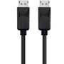 Nanocable Cable DisplayPort 1.2 CCS DP/M a DP/M 2.0m Negro